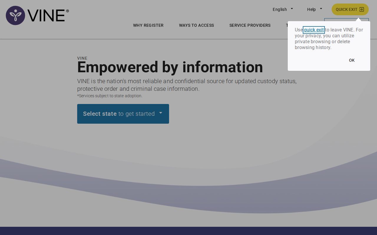Cheyenne County VINELink inmate check and Kansas person search